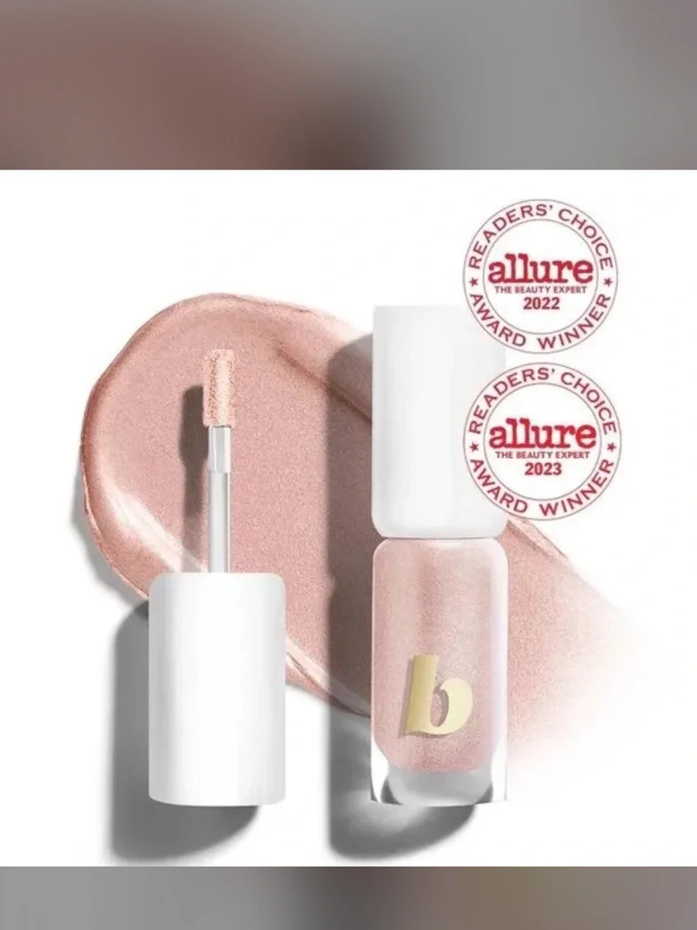 BeautyCounter Eye Cream Shadow  - Luster Lid Salmon Pink Champagne